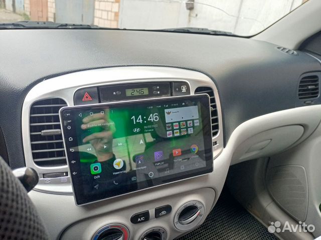 Android магнитола для Hyundai Accent 3, есть Teyes
