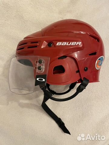 Шлем хоккейный Bauer размер L (взрослый) с визором купить в Москве ...