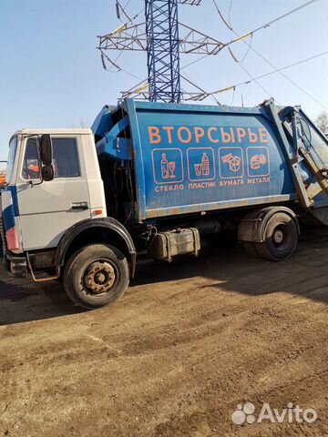Маз ко440 вм мусоровоз с задней загрузкой
