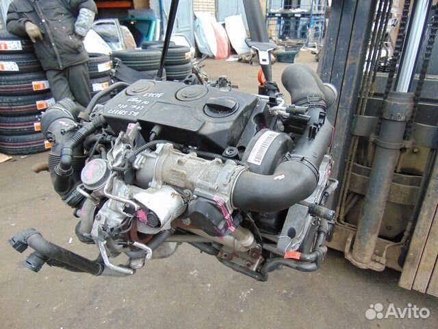 Двигатель (двс) BLS Volkswagen Caddy 2007 2.0