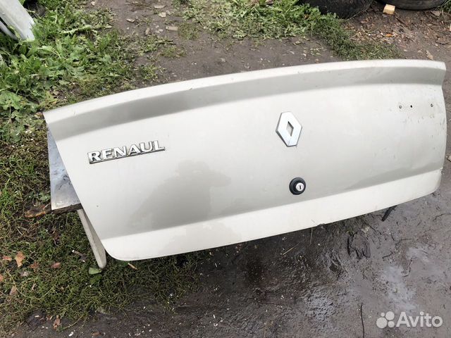 Крыжка багажника рено логан