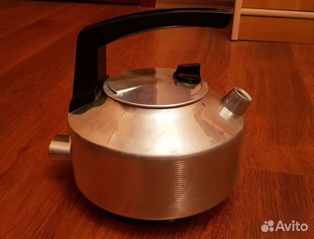 Электрочайник 2л СССР 1972 г рабочий металлический