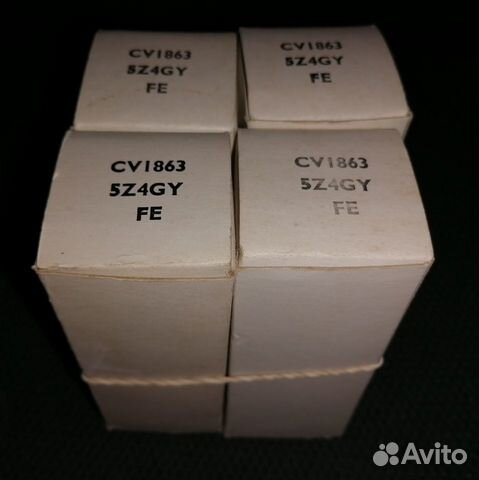 Лампы Кенотроны 5z4GY valve(Brimar) (5ц4с)