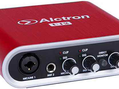 Аудиоинтерфейс USB Alctron U12