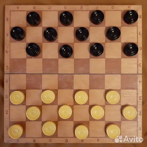 Шашки СССР бакелитовые