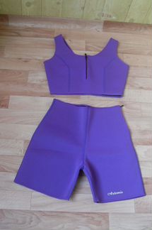 Спортивный антицеллюлитный термо-комплект и часы