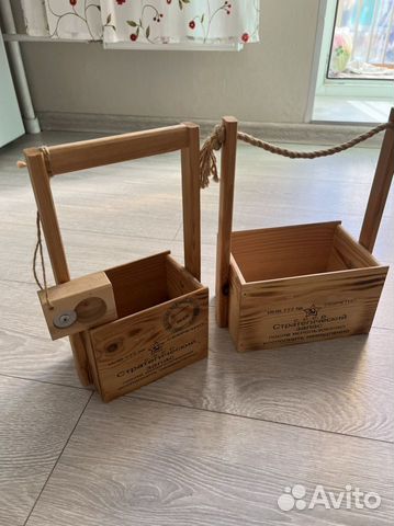 Коробка подарочная деревянная