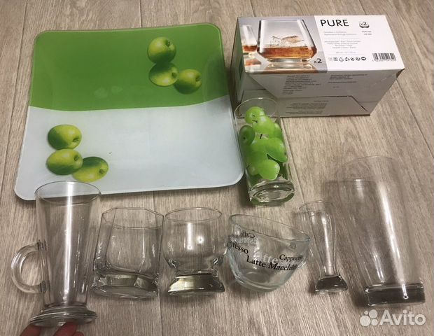 Бокалы стаканы рюмки