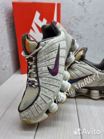 Кроссовки Женские Nike Shox TL Beige 36-40