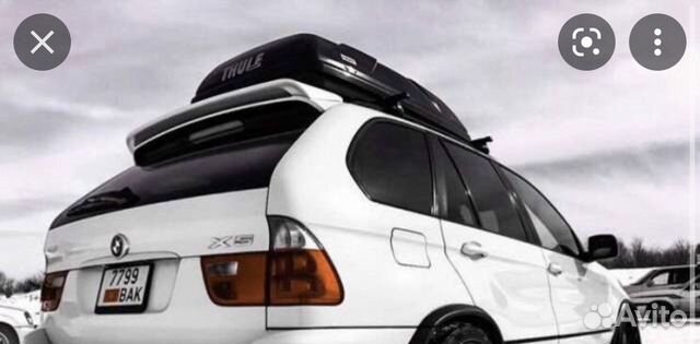 Спойлер hamann для bmw x5 e53