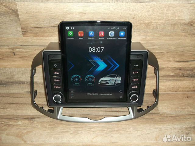Магнитола Chevrolet Captiva Tesla 2011-2015 года