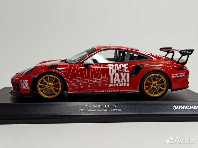 Porsche 911 (991.2) GT3RS Race Taxi-2019 1:18