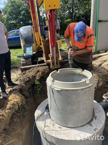 Выгребная яма под ключ за один день