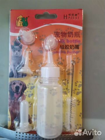 Набор для кормления котят и щенков