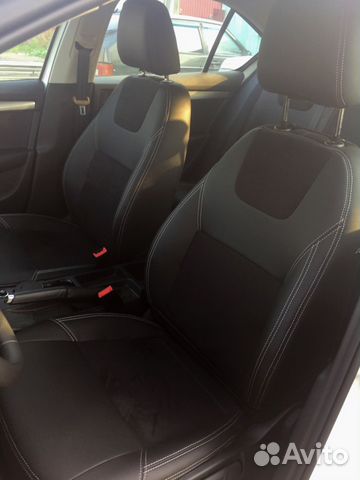 Премиум чехлы уровня перетяжки с Алькантарой