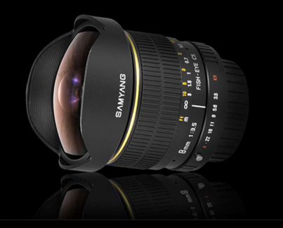 Объектив Samyang 8mm f/3.5 AS IF MC Fish-eye CS Pe
