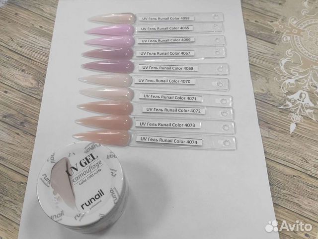 Гель для наращивания ногтей