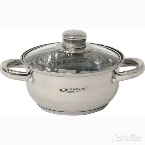 Кастрюля с крышкой Катунь 