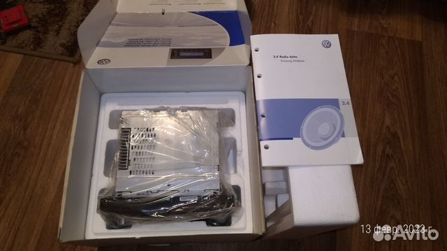 VW Delta 7L6 035 195 D авто магнитола cd
