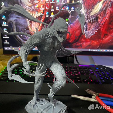 Карнаж фигурка на 3д принтере