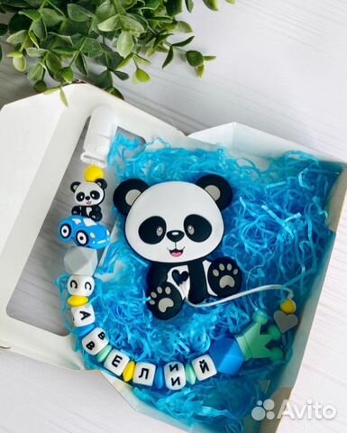 Держатель и грызунок из пищевого стликона