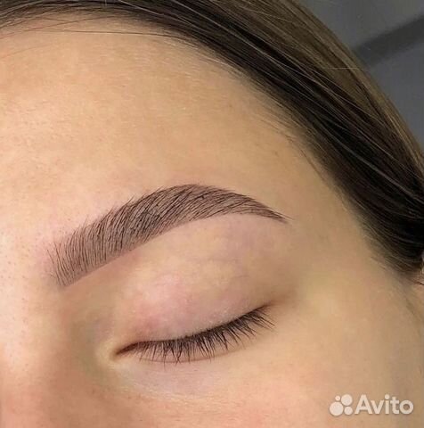 Окрашивание бровей