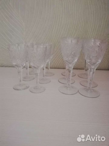 Хрустальные рюмки
