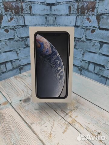 Коробка iPhone Xr Black 256GB Оригинал