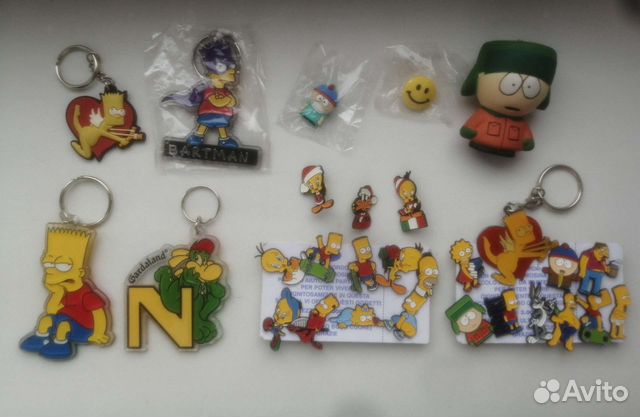 Брелок, значки