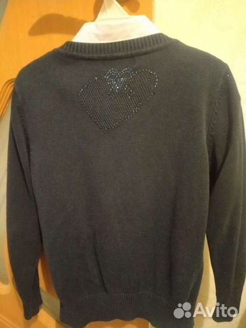 Кардиган на девочку размер 128