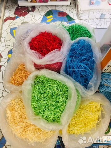 Бумажный наполнитель для подарков