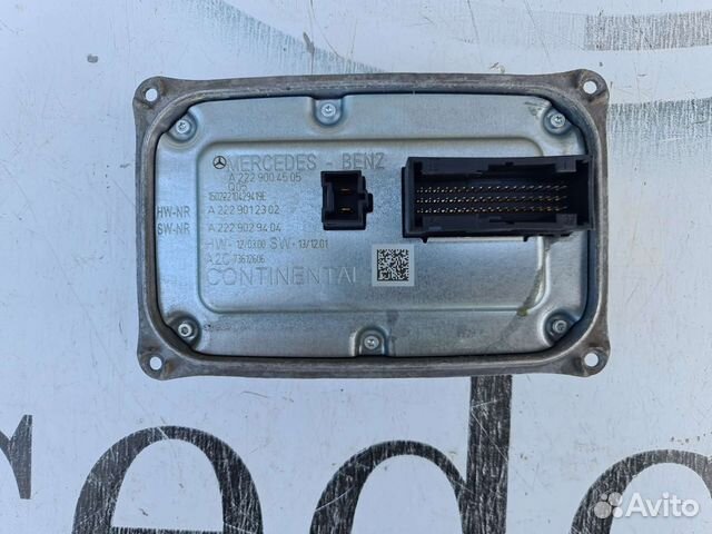 Блок управления фарой Mercedes W222