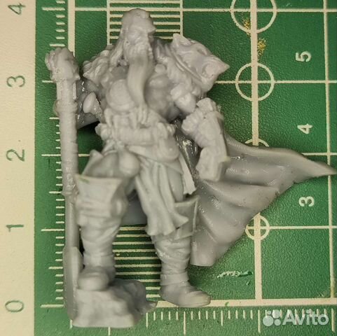 Миниатюра воина/варвара для нри (DnD/Pathfinder)