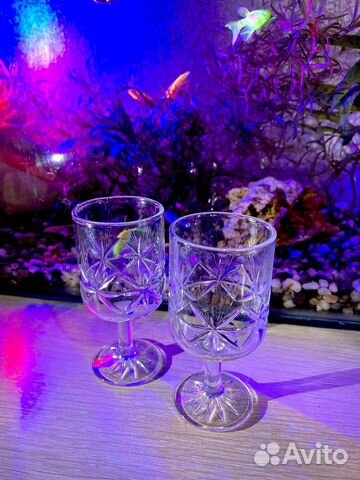 Рюмки хрусталь на ножке СССР