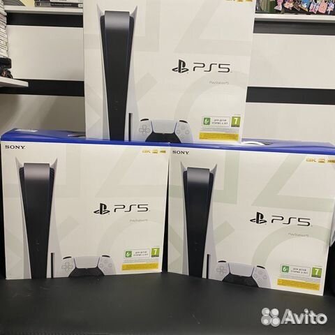 PlayStation 5 новая / Б/У + 400 игр