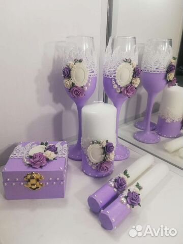 Свадебные аксессуары набор