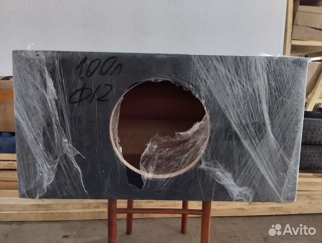 Короб для сабвуфера на трубе