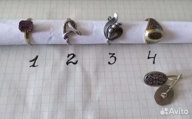 Серебро 875 пробы СССР