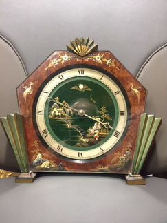 Часы настольные. Япония. Антикварные. Эксклюзивные