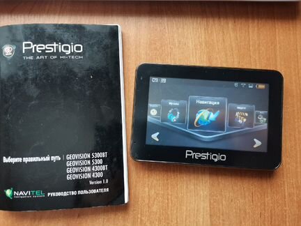 Навигатор Prestigio Geovision 4300BT