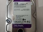 Жесткий диск wd purple 3 тб