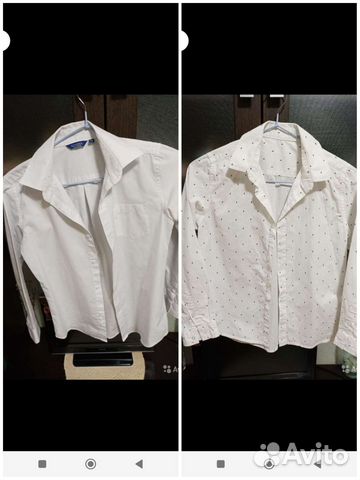 Рубашка 140, 152, водолазка 152