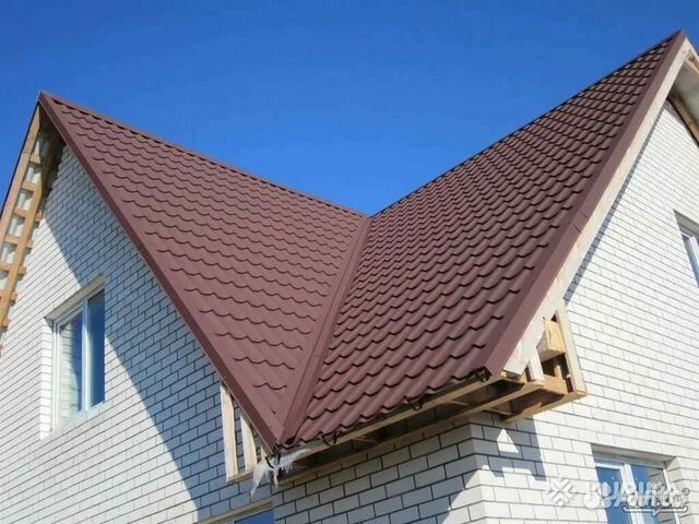 Крыша из металлочерепицы фото Кровля под ключ в Смоленске Услуги Авито