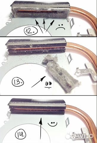 Чистка ноутбука, пк от пыли / замена термопасты