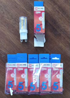 Лампа светодиодная IN home LED G9 230В 5Вт 4000К