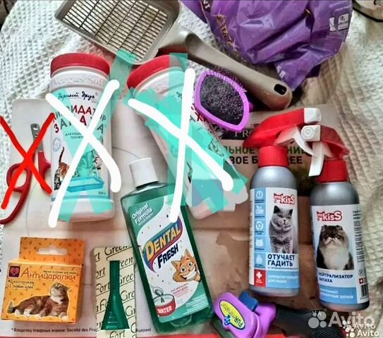 Аксессуары для ухода за кошкой