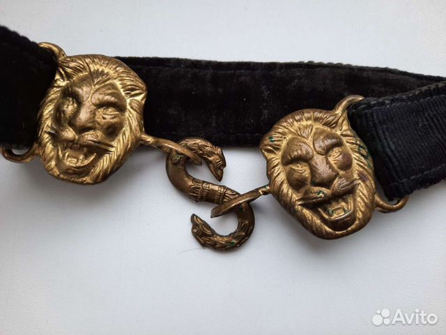 Офицерский ремень с подвесами для кортика вмф СССР