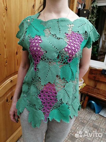 Кофта ручной вязки