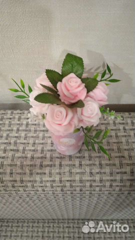 Букет из мыла