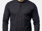 Новая, шикарная мужская рубашка, лён, размер 46-48
